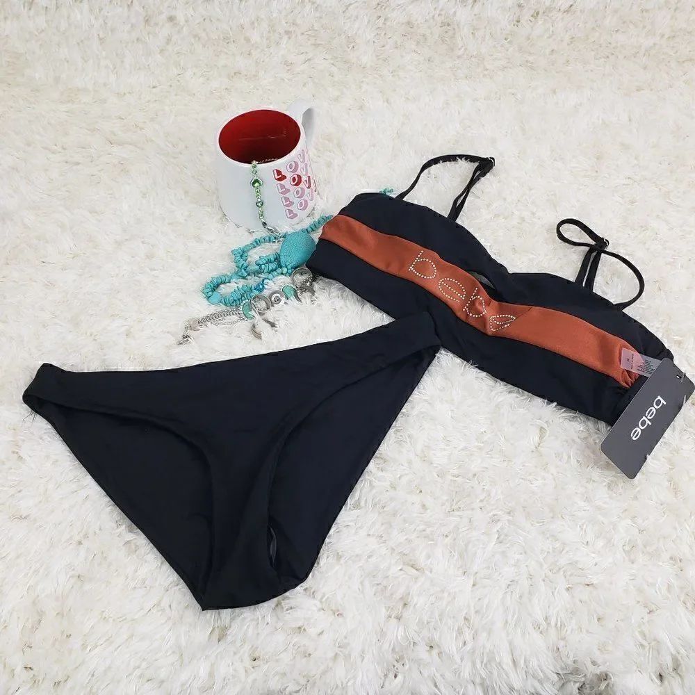 BEBEβ
Blackβ
BikiniΒ SizeβMEDIUM